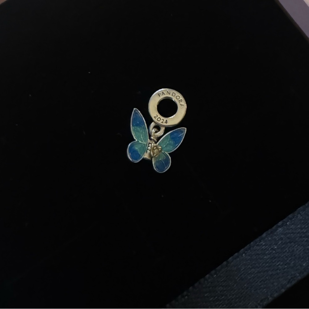 Pandora Butterfly Dangle Charm